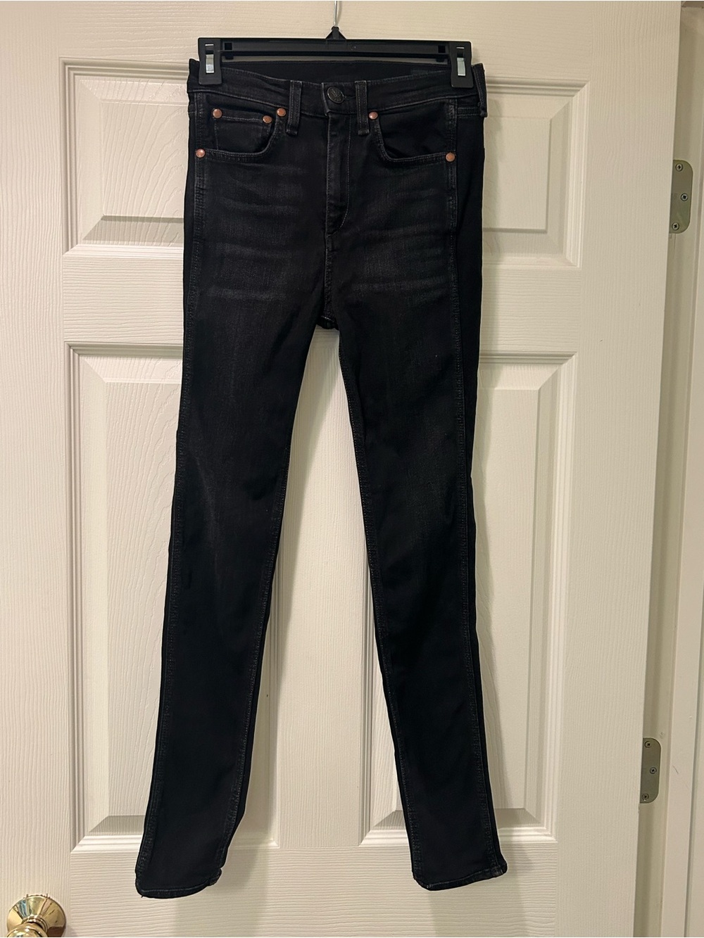 rag & bone Black Skinny Jeans